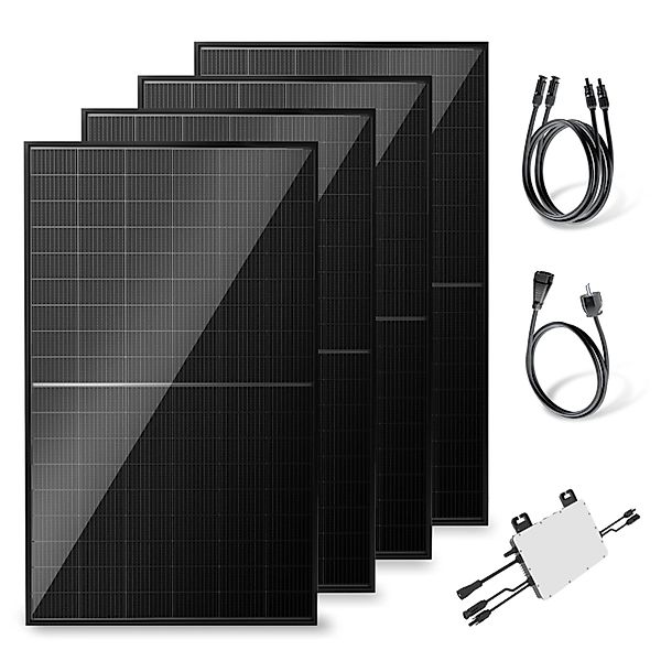 Solakon Balkonkraftwerk 2000W 800W Solaranlage Steckerfertig Komplettset 80 günstig online kaufen