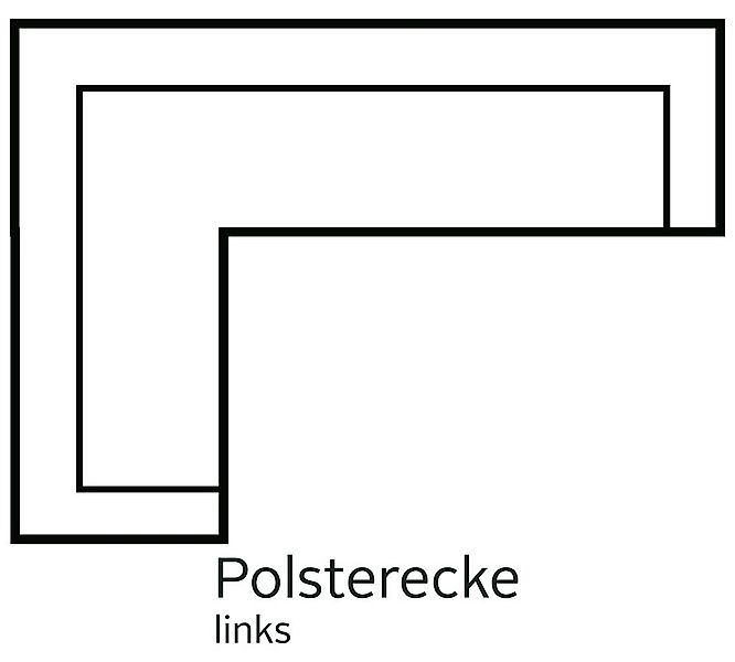 sit&more Ecksofa »Benson L-Form«, wahlweise mit Bettfunktion günstig online kaufen
