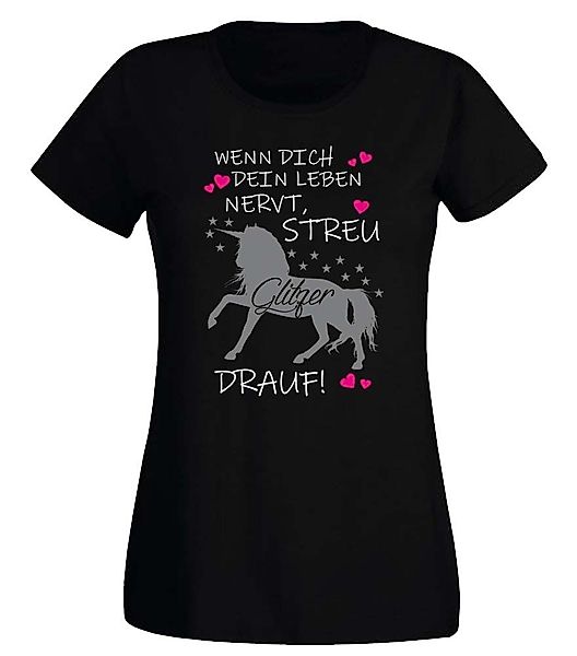 G-graphics T-Shirt Wenn Dich dein Leben günstig online kaufen