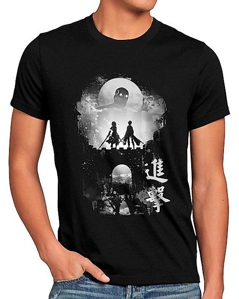 style3 T-Shirt Colossal Encounter attack on titan anime japan manga aot cos günstig online kaufen