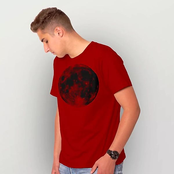 "Supermond" Männer-t-shirt günstig online kaufen