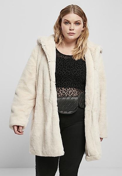 URBAN CLASSICS Outdoorjacke Ladies Hooded Teddy günstig online kaufen