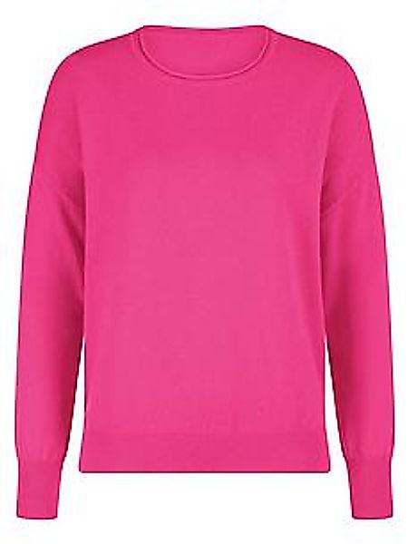 Rundhals-Pullover Peter Hahn pink günstig online kaufen