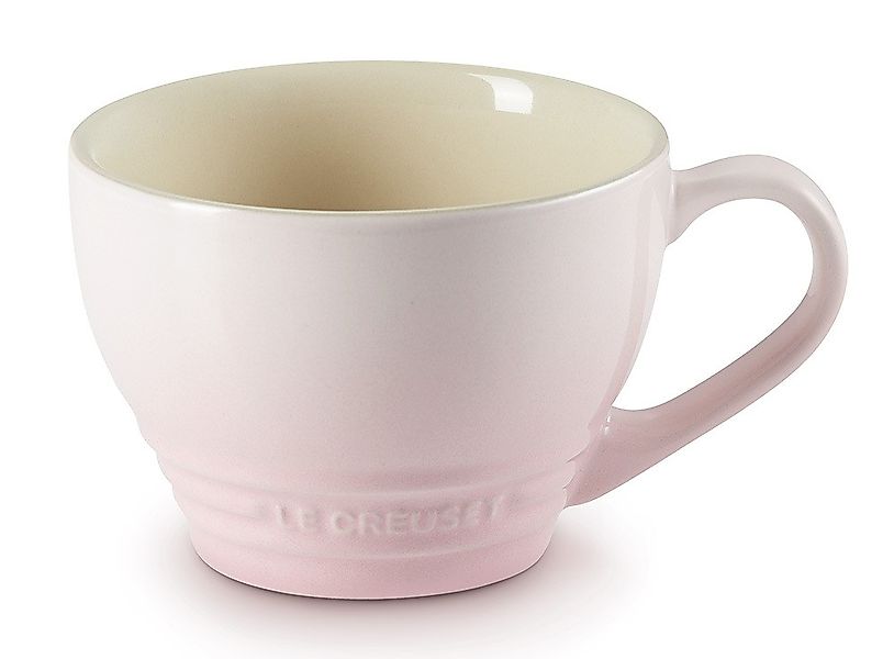 Le Creuset Cappuccino Tasse Steinzeug Shell Pink 400ml günstig online kaufen