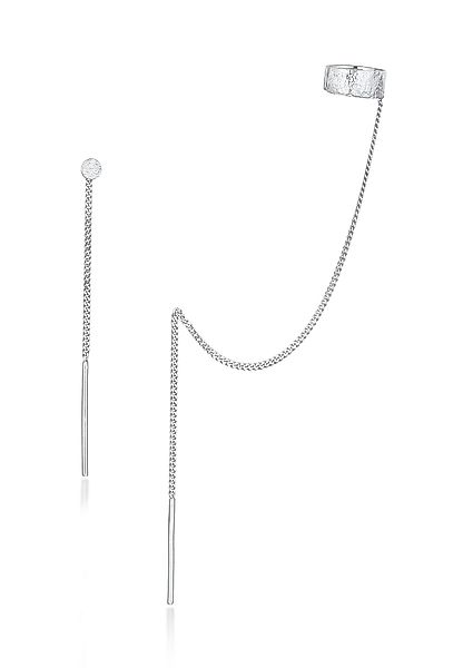 Elli Paar Ohrhänger Set Earcuff Durchzieher günstig online kaufen