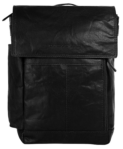 Spikes & Sparrow Laptoprucksack, echt Leder günstig online kaufen
