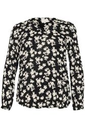 KAFFE Curve Langarmbluse Langarm-Bluse KCami Große günstig online kaufen