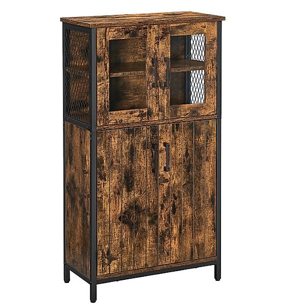 VASAGLE Highboard Kücheschrank (Aufbewahrungsschrank, verstellbare Ablage, günstig online kaufen