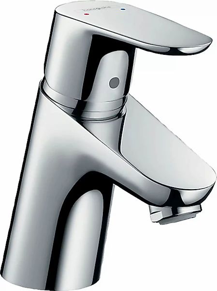 hansgrohe Waschtischarmatur »Focus«, 7cm, mit Zugstangen-Ablaufgarnitur, ch günstig online kaufen