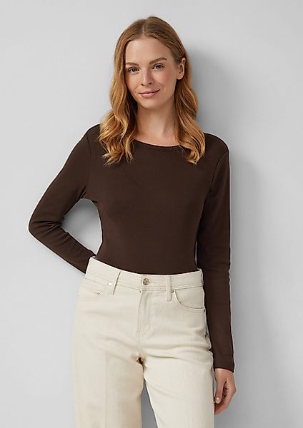 s.Oliver Langarmshirt T-Shirt Elastisches Longsleeve im günstig online kaufen
