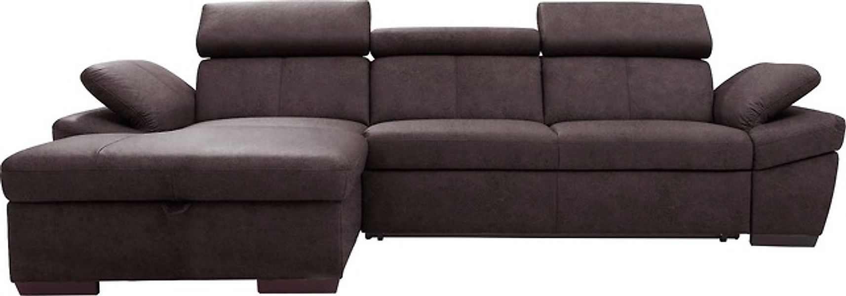 exxpo - sofa fashion Ecksofa »Salerno, Funktionssofa, Breite 280cm, hoher S günstig online kaufen