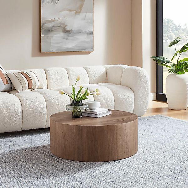 SalesFever Couchtisch "Design-Couchtisch für stilvolles Wohnen, Ø 80 cm" 1 günstig online kaufen