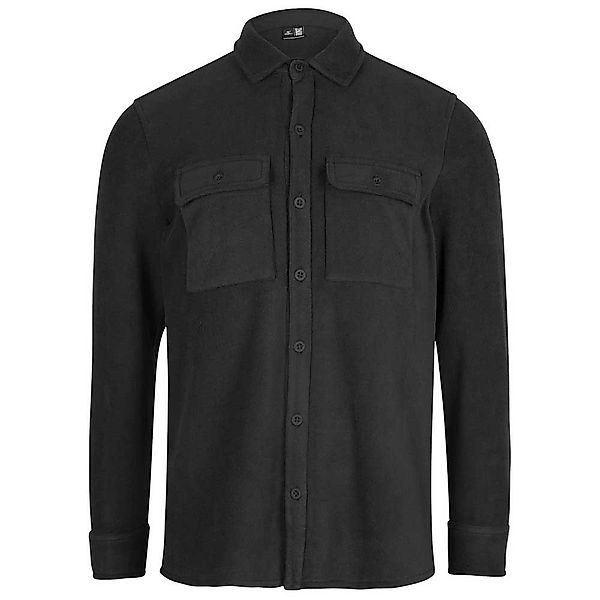O´neill Flannel Tech Langarm-shirt L Mid Grey Melee günstig online kaufen