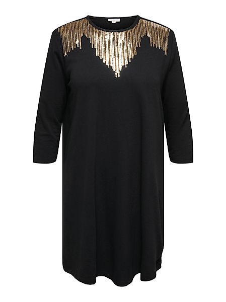 ONLY CARMAKOMA Jerseykleid CARGENEVA 3/4 BLING günstig online kaufen