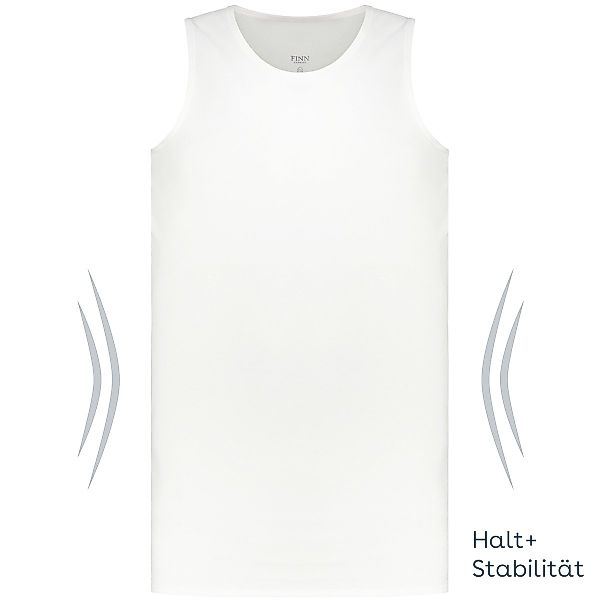 Finn Design Komfort-Unterhemd mit stabilisierender Funktion Farbe weiß Größ günstig online kaufen