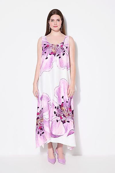 Ulla Popken Midikleid Midikleid Blüten Tulpen-Silhouette günstig online kaufen