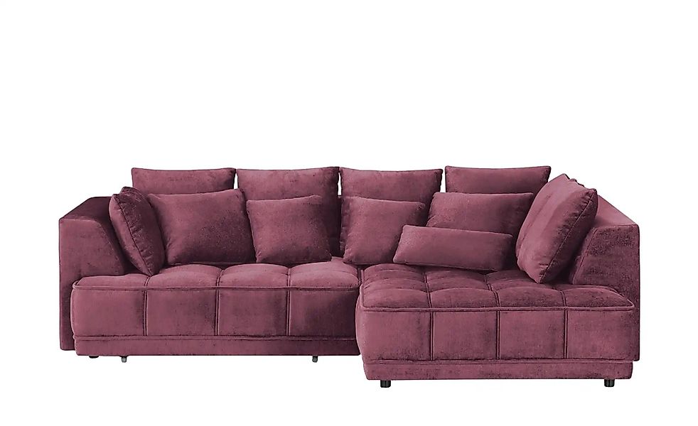 switch Ecksofa  Tiga ¦ lila/violett ¦ Maße (cm): B: 285 H: 88 T: 205.0 Pols günstig online kaufen