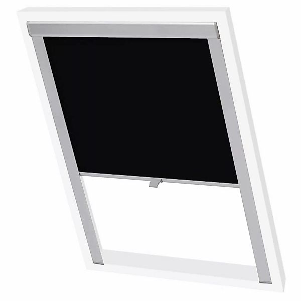 Rollo Verdunkelungsrollo Schwarz UK08, vidaXL günstig online kaufen