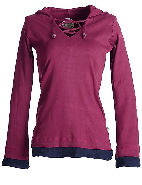 Vishes Zipfelshirt Lagenlook Longsleeve Shirt mit günstig online kaufen