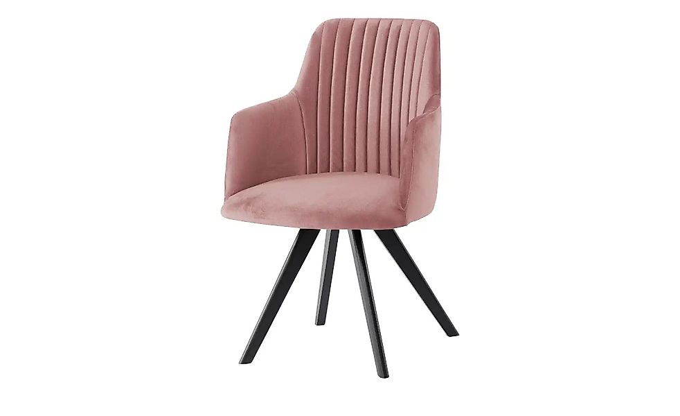 Woodford Polsterstuhl  Eloy ¦ rosa/pink ¦ Maße (cm): B: 59 H: 87 T: 59.0 St günstig online kaufen