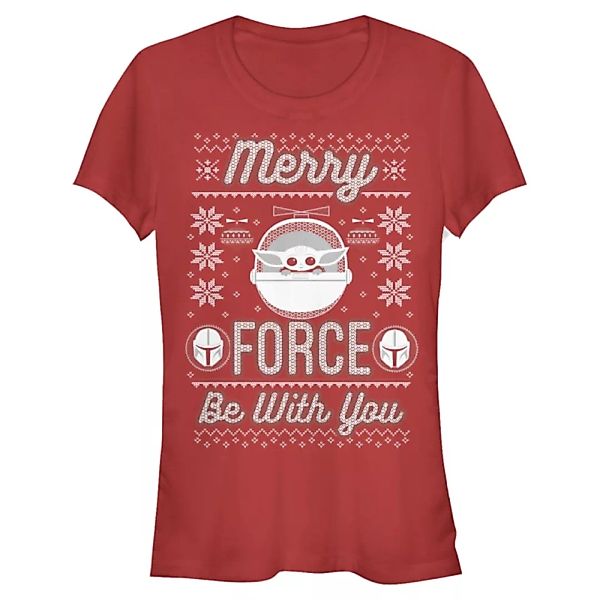 Star Wars - The Mandalorian - The Child Merry Force Child - Frauen T-Shirt günstig online kaufen