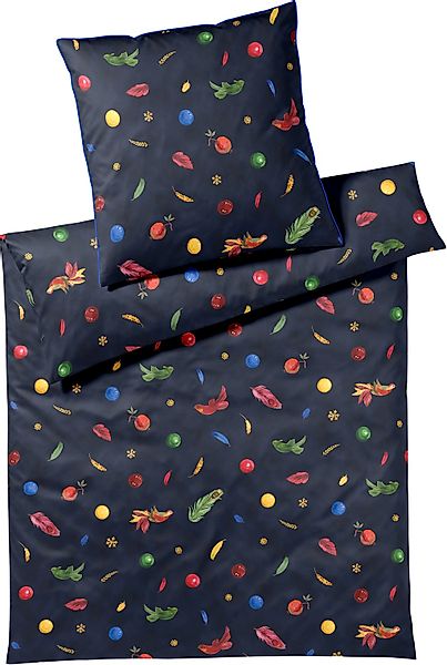 Elegante Bettwäsche "Noel" 2 Stk. tlg. angenehmes Hautgefühl günstig online kaufen