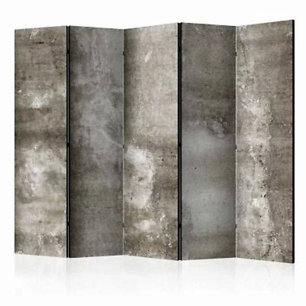 artgeist Paravent Cold Concrete II [Room Dividers] grau Gr. 225 x 172 günstig online kaufen