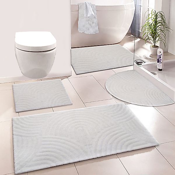 my home Badematte Juna, Badvorleger, Badezimmer günstig online kaufen