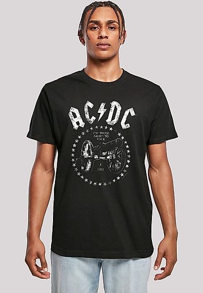 F4NT4STIC T-Shirt ACDC We Salute You Cannon Premium Qualität günstig online kaufen