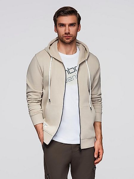 OMBRE Kapuzenpullover BASIC Herren Sweatshirt mit Reißverschluss und Kapuze günstig online kaufen