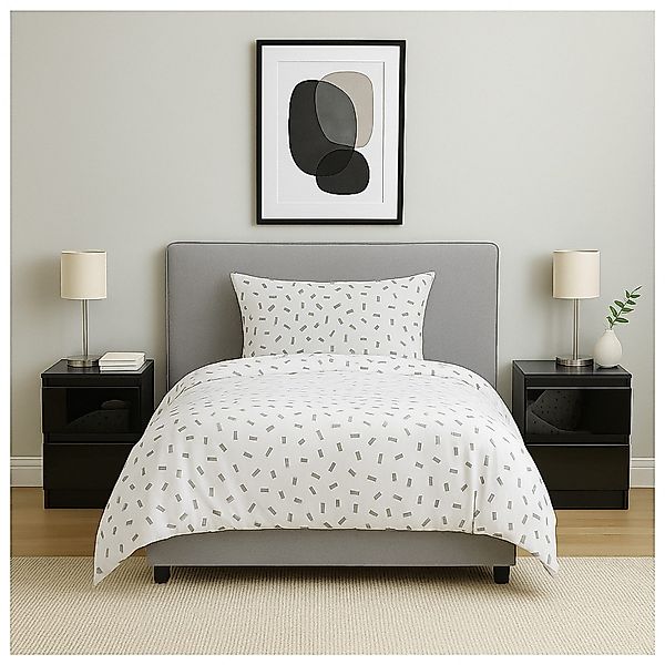 HTI-Living Nachtschrank Nachtschrank Kenji Hochglanz Schwarz günstig online kaufen