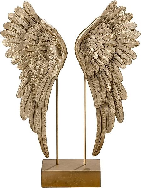 Home affaire Dekoobjekt Cosmo, goldfarben (1 St), Engelsflügel günstig online kaufen
