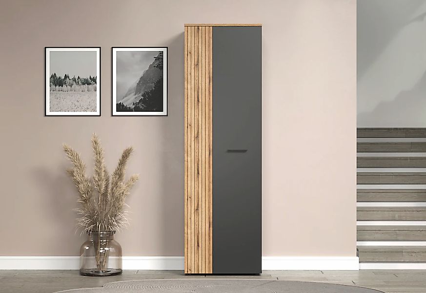Home affaire Garderobenschrank "Estepona" 1 Stk. tlg. günstig online kaufen