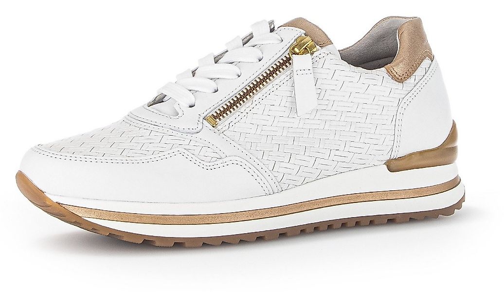 Gabor TURIN Keilsneaker, Freizeitschuh, Halbschuh, Schnürschuh mit schönen günstig online kaufen