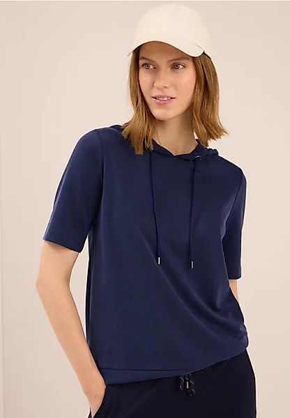 Piqué Hoodie Shirt günstig online kaufen
