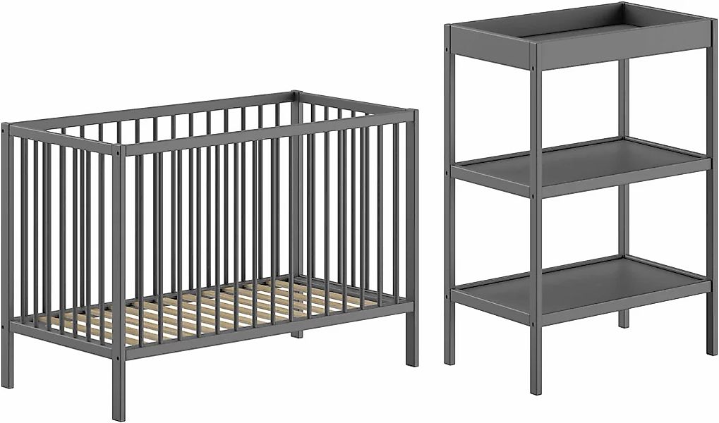 Vipack Babymöbel-Set "Dino ist das ideale Start Set für Ihr Kind aus massiv günstig online kaufen