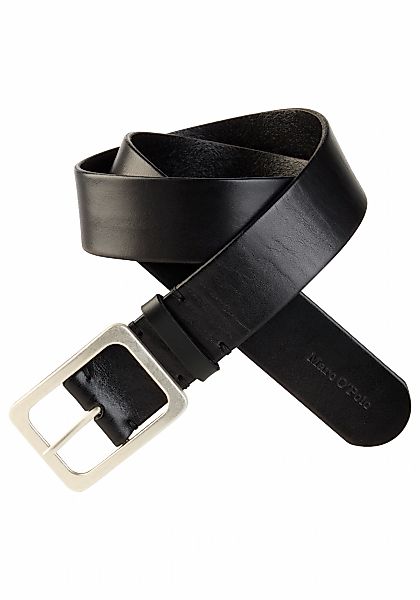 Marc OPolo Ledergürtel, Breite ca. 4 cm, in schlichtem, klassischem Design günstig online kaufen