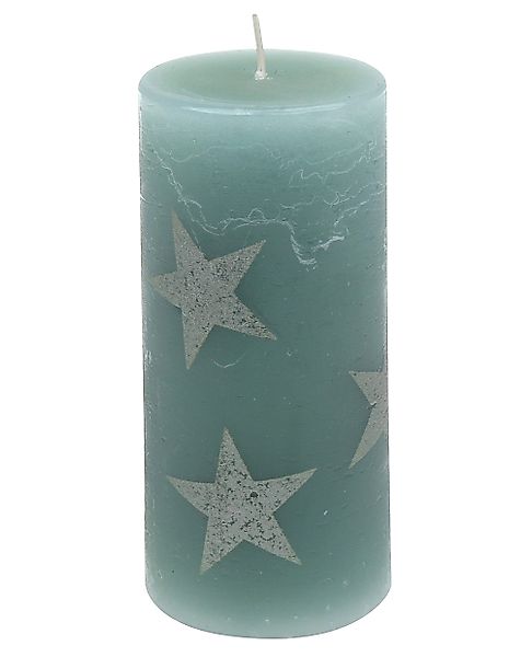 Steinhart Kerzen Adventskerze Stumpenkerze "Multistern" Salbei günstig online kaufen