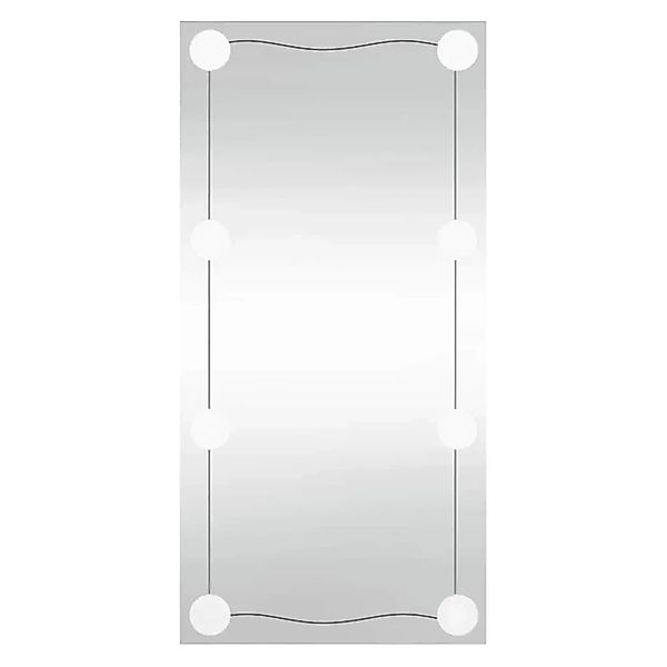 vidaXL Wandspiegel mit LED-Leuchten 30x60 cm Glas Rechteckig 3189149 günstig online kaufen