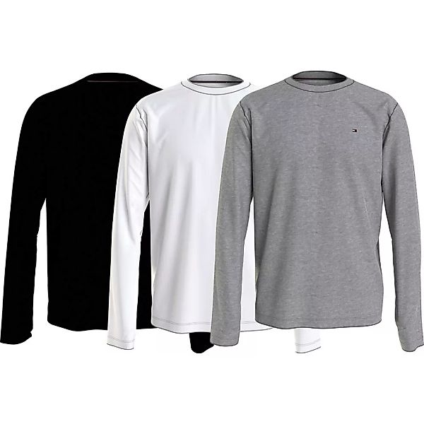 Tommy Hilfiger Underwear Langarm-t-shirt 3 Paare 2XL Black / White / Mid Gr günstig online kaufen