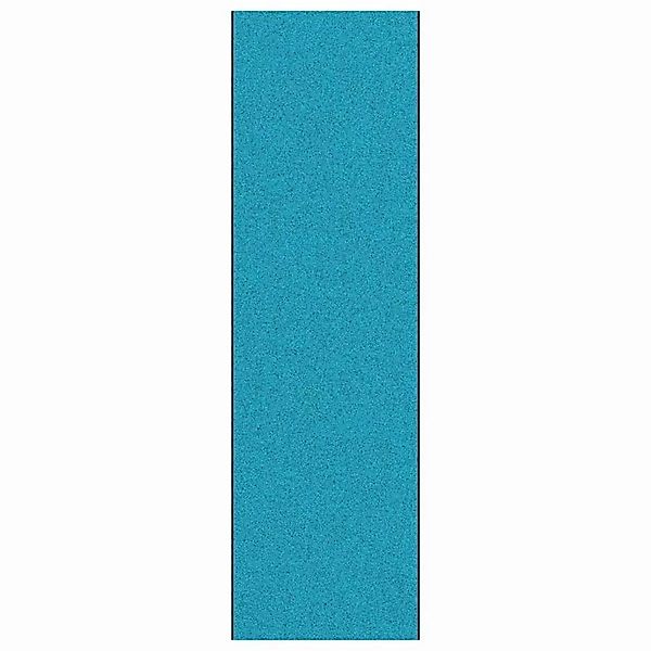 vidaXL Fußmatte Cyan und Schwarz 120 x 400 cm Polyamid und PVC 4100752 günstig online kaufen