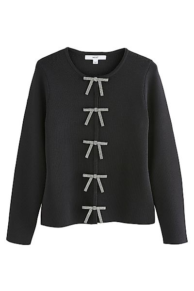 Next Strickjacke Elegante Jacke mit Schleife günstig online kaufen