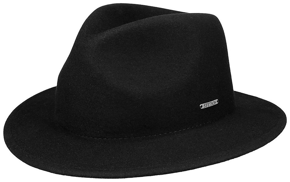 Stetson Filzhut Zeitloser Traveller Woolfelt unifarben aus 100% Wollfilz günstig online kaufen
