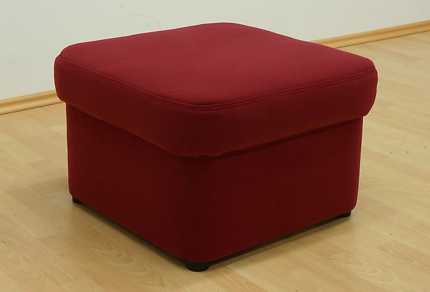 DOMO collection Hocker "Papenburg" in großer Farbvielfalt günstig online kaufen