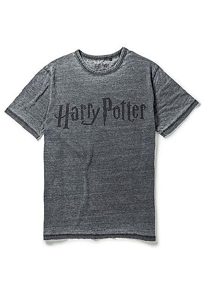 Recovered T-Shirt Harry Potter Classic Logo Charcoal (1-tlg) mit angesagtem günstig online kaufen