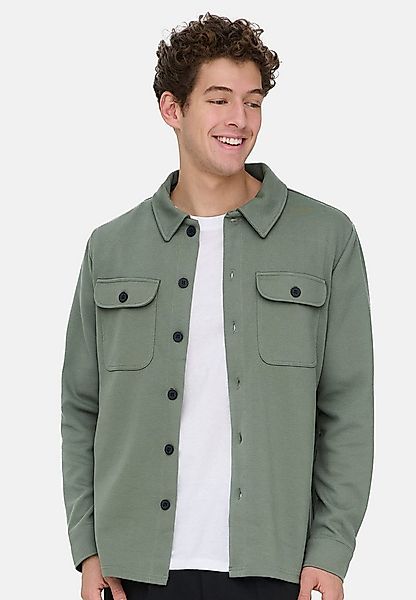 ONLY & SONS Hemdjacke 2er Pack Newkodyl (Spar-Set, 2-St) Hemdjacke / Oversh günstig online kaufen