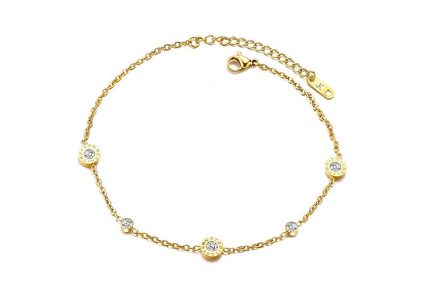 Kim Johanson Armband Timeless (1-tlg), mit Zirkonia, aus Edelstahl günstig online kaufen