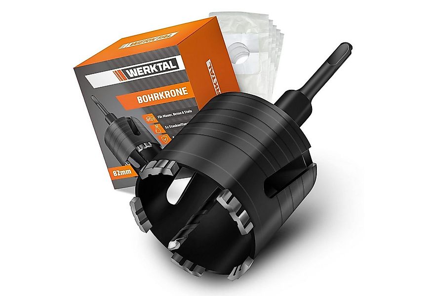 Werktal Bohrkrone in 2 verschiedenen Größen, SDS Plus, Hammerschlagfeste Bo günstig online kaufen