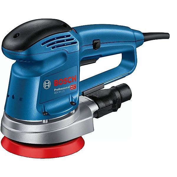 Bosch Professional Exzenterschleifer GEX 34-125 mit Schleifteller & Schleif günstig online kaufen