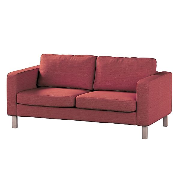 Bezug für Karlstad 2-Sitzer Sofa nicht ausklappbar, ziegelrot, Sofahusse, K günstig online kaufen